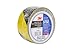 3M Striped Vinyl Safety Tape 5702, High Visibility Caution Tape for Lane and Floor Marking, Rubber Adhesive, 2 in x 36 yards, 5.4 Mil, 1 Roll - Black/Yellow