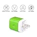 Dual USB Wall Charger, HUHUTA 3Pack 2.1A High Speed Home Travel USB Charging Power Adapter for iPhone iPad iPod, Samsung Galaxy, Note, Nexus, HTC, Oneplus, Google, Motorola, Blackberry, Sony and More