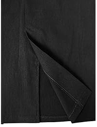 MixMatchy Falda de oficina elástica hasta la rodilla para dama