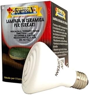 Fortesan Ceramic Lamp - Heating, Infrared, Does not emit Light, Various Wattages [Energy Class A]