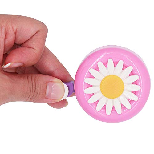 EONMIR Kids Bike Girl's Bicycle Bells,Toddler Bike Parts,Bike Horn Accessory Flowers(Pink)