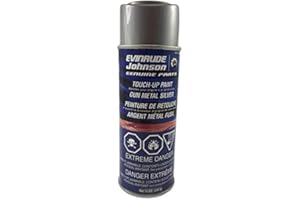 OEM BRP OMC 2000 Johnson Evinrude Gun Metal Silver Spray Paint