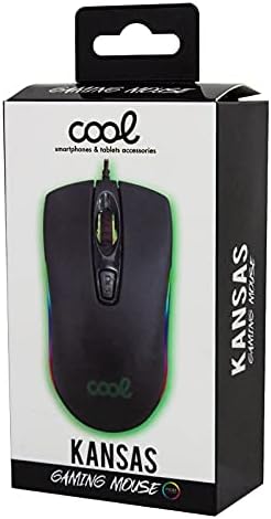 Smartphones & Tablets Acessórios Rato de Gaming USB (Iluminação) Kansas Black — foto 2 de 6