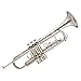 Kaizer TRP-1000NK Standard B Flat Bb Student Trumpet - Nickel Silver