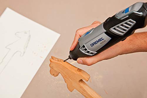 Dremel 114 Hochgeschwindigkeits-Fräser - Zubehörsatz für Multifunktionswerkzeug mit 2 Fräsern à 7,8mm zum Schnitzen, Gravieren, Formen,Fugen von Kunststoff, Plexiglas, Leder, Holz, Plexiglas u.v.m. – Bild 3