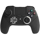 PS4 Elite Controller, Modded Custom Program 6 Axis Sensor Dual Vibration Elite PS4/PS3 Wireless Game Controller Joystick with Back Paddles and L3 R3 Buttons for FPS Games,WWII,Destiny,Fortnite