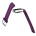 Vancle Fitbit Charge 2 Bands, Adjustable Comfortable Replacement Strap for Fit bit Charge 2 (No Tracker) (Plum, Small)
