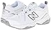 New Balance Women's WX608v4 Training Shoe, White/Navy, 8 B US