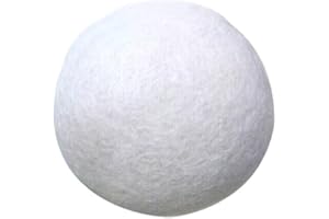 5-pack wool dryer balls natural fabric virgin reusable softener laundry Fashion Book