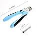 BENCMATE Dog Nail Clippers, Professional Pet Nail Clippers with Safety Guard to Avoid Over-Cutting Nails Durable Razor Sharp Blades Dog Nail Trimmer with Nail File