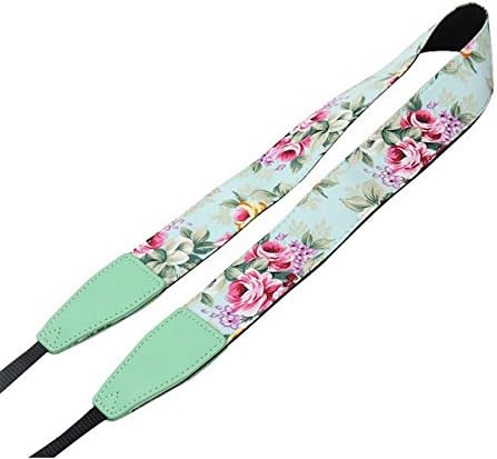 Xuyf Camera Strap Universal Shoulder Neck Strap for All SLR/DSLR Camera-Light Blue