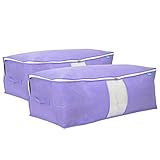 MOHO & HOME Jumbo Storage Bags Underbed Organizer Closet Space Saver Bag, 32