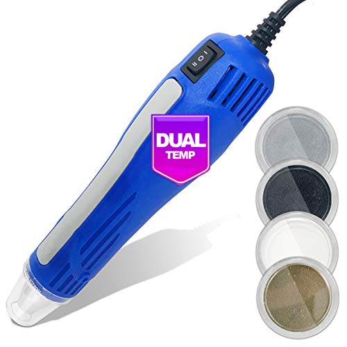 Embossing Heat Tool Heat Gun, Dual Temperature Speed Professional Heat