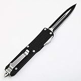 Outdoor Hunting Large Double Action Safety Knife Tactical Pocket Knife Hunting Survival Indoor and Outdoor Activities Mens Gift