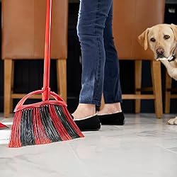 O-Cedar One Sweep Broom with Step-On Dustpan