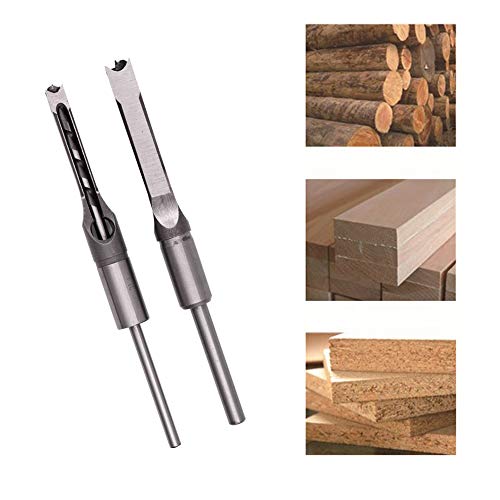 5/16 inch Mortising Chisel DIY Woodworking Cutter Tool, Wood Square Hole Mortiser Drill Bits