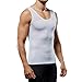 Men's Compression Shirt Slimming Body Shaper Vest to Hide Man Boobs Shapewear