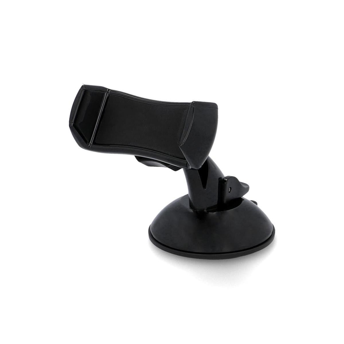 Cartrend 10658 Car Universal Mobile Phone Holder Smartphone Mobile Phone Holder with 360° Ball Joint Dashboard Suction Cup Mobile Phone Holder Black