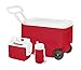 Igloo 2-Liter Red Swing-Up Cooler with Easy Clean Stain and Odor Resistant Liners