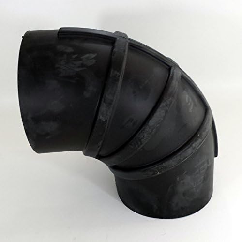 6" Epdm Rubber 90° Elbow Tube for Air Tank Filter Housing Intake Made in USA NEW