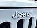 Jeep Grille Emblem Overlay Decal - 2012-2017 Jeep Wrangler - (Color: Hot Pink)