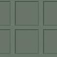 Holden Decor Modern Wood Panel 3D Effect Wooden Panelling Wallpaper Feature Wall 10m Roll [Green 12982]