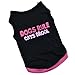 Voberry Pet Dog Puppy Cat Classic Quote T-shirt Doggy Clothes Cotton Shirts (M)