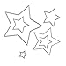 DIY Metal Scrapbook Cutting Dies - Embossing Stencil and Template for Kid's Creative Arts Crafts Supplies, Card Supplies, Wedding and Party Decorations (8 PC Stars)