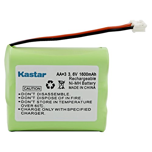 Kastar Cordless Phone Battery for V-TECH 80-5071-00-00 AT&T 3300 3301 6100 6200 Radio Shack 23-298 23-9107 43-1089 43-1097A Again & Again STB-912 STB912 CLT-9915 80-5071-00-00 1160 1256 1412 E1126