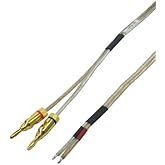 14 AWG Speaker Wire with Banana Plug Set on one end - 15 Foot