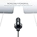 POWERocker BlitzKnob 36W Quick Charge 3.0 USB Car Charger for Smartphones with 3.3FT Micro USB Cable - Black