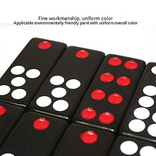 Pai Gow Tile Set - Complete Chinese Dominoes Game Set With 32 Tiles & 2 Dice For Home & Casino Style Play