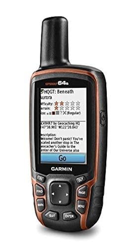 Garmin GPSMAP 64s Worldwide with High-Sensitivity GPS and GLONASS 