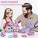 HOMOFY 149PCS Castle Magnetic Blocks for Boys Girls Kids -3D Macaron Colors Learning & Development Building Blocks Toys for 3 4 5 6 7 Year Old Boys Girls Gifts