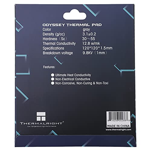 Thermalright Thermal Pad 12.8 W/mK Non Conductive Heat Dissipation