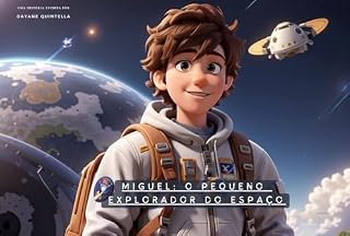 Livro Miguel: o pequeno explorador do espaço