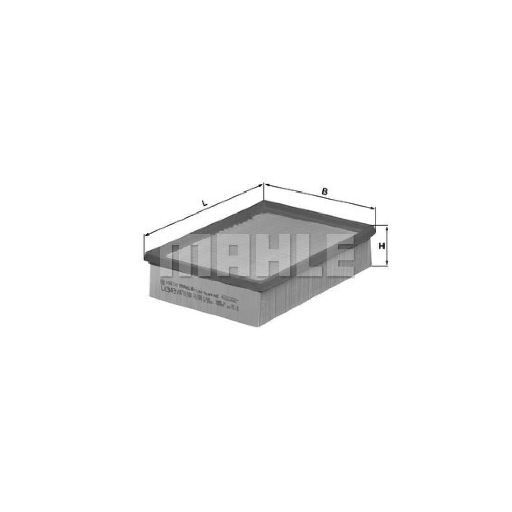 MAHLE LX 343 - Air Filter Car - Engine