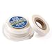 0.85cmX3Yards Lace Front Hair Support Tape 2 Rolls Pack Double-Sided Strong Adhesive Water-proof Tape for Lace Front Wigs/Toupees/Hair Extensions(White Color)