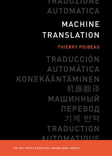 Machine Translation (MIT Press Essential Knowledge series)