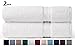 COTTON CRAFT Ultra Soft Bath Sheets - 2 Pack - 35 x 70 - Absorbent Quick Dry Everyday Luxury Hotel Bathroom Spa Gym Shower Beach Pool Travel Dorm - 100% Ringspun Cotton - 580 GSM - Easy Care - White
