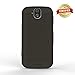Wireless PROTECH Compatible with/Replacement for Durable Slim Flex Case for Kyocera DuraForce Pro, Phone Models E6810, E6820 and E6830 (Black)