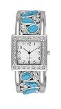 Moulin Women's Bangle Watch Turquoise Blue #17114.60573