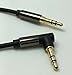 iXCC 3.5mm Premium Auxiliary Stereo Audio Cable 90 Degree Right Angle for iPhone,iPad,Smartphones,Media Players,Tablets and Speakers Auxiliary Audio Cable