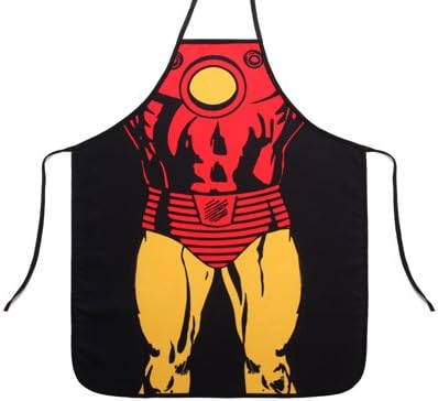 NiceSee Iron Man Anime Cartoon Character Kitchen Apron