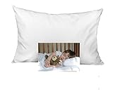 KP Linen 2 Set Kids Toddler Travel Pillow Cases 100% Egyptian Cotton - Pillows Sized 14