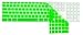 Kuzy - Full Size Green Keyboard Cover Skin Silicone for Apple Keyboard with Numeric Keypad Wired USB for iMac - Green