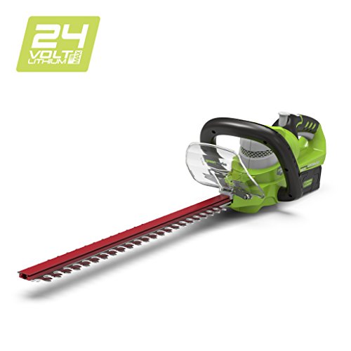 greenworks battery hedge trimmer