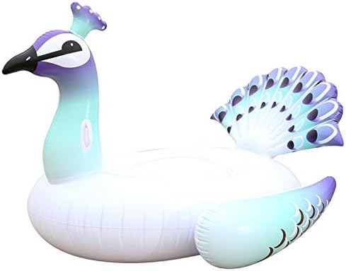 giant peacock pool float