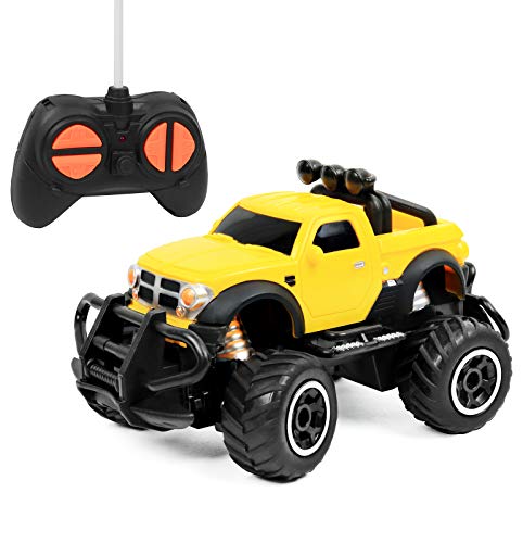 Click N Play Remote Control Car, Mini Pickup Truck, Rock Crawler Radio Control Vehicle