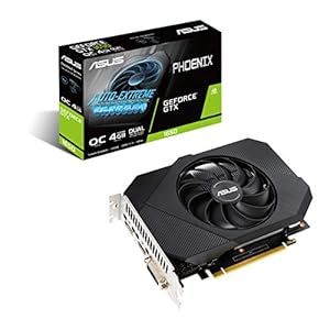 ASUS Phoenix Nvidia GeForce GTX 1650 4GB Power OC Edition Gaming grafische kaart (GDDR6 geheugen, PCIe 3.0, 1x HDMI 2.0b…